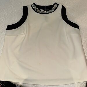 new sleeveless jeweled top